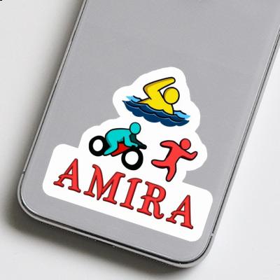 Triathlete Sticker Amira Notebook Image