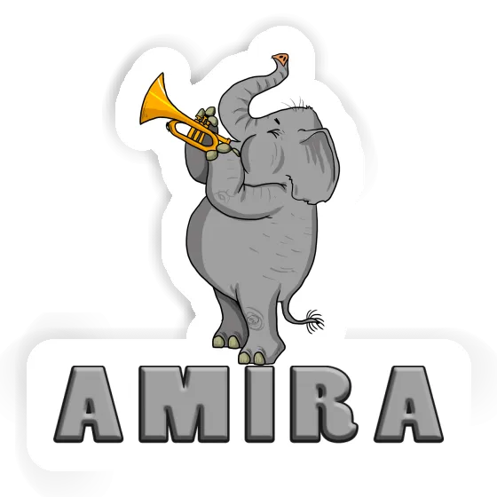 Sticker Amira Elefant Gift package Image