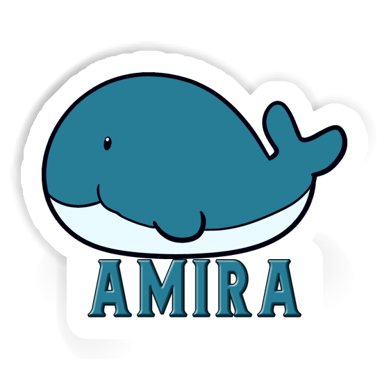 Sticker Amira Whale Gift package Image