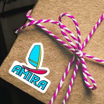 Sticker Amira Windsurf Board Laptop Image