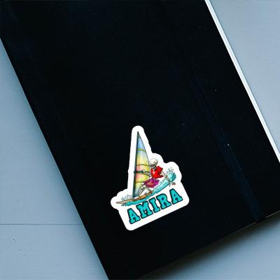 Sticker Surfer Amira Notebook Image