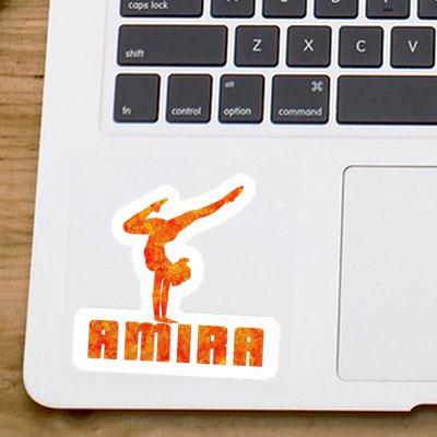 Sticker Yoga Woman Amira Gift package Image