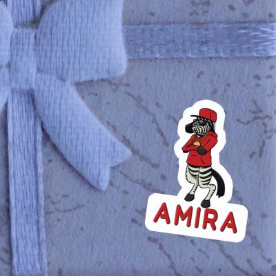 Sticker Amira Zebra Gift package Image