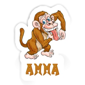 Gorilla Sticker Amma Image