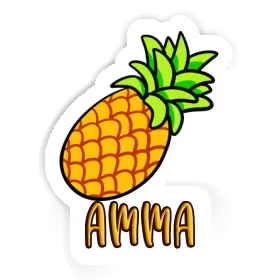 Amma Sticker Pineapple Image