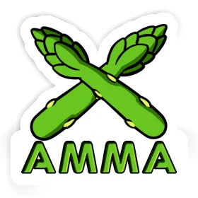 Amma Sticker Asparagus Image