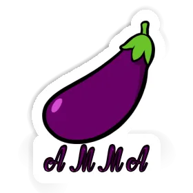 Eggplant Sticker Amma Image