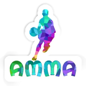 Sticker Amma Basketball Player Image