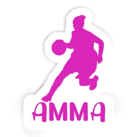 Amma Sticker Basketball Player Image