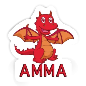 Sticker Amma Dragon Image