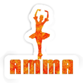 Ballerina Sticker Amma Image