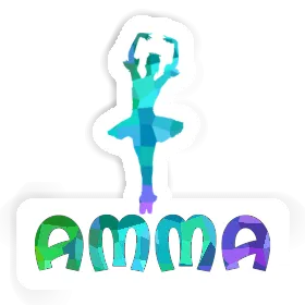 Sticker Amma Ballerina Image