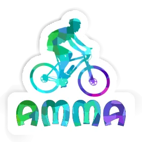 Biker Sticker Amma Image