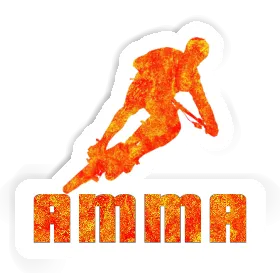 Amma Sticker Biker Image