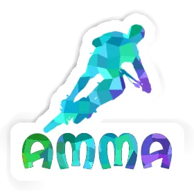 Sticker Biker Amma Image