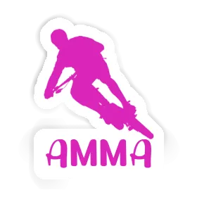 Biker Sticker Amma Image