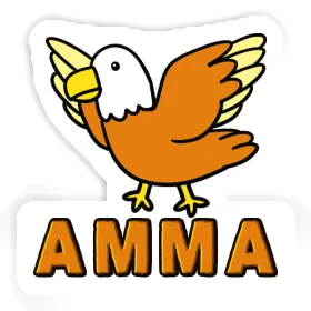 Sticker Amma Bird Image