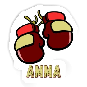 Boxing Glove Sticker Amma Image