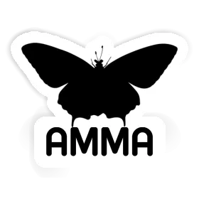 Amma Sticker Butterfly Image