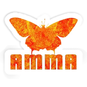 Butterfly Sticker Amma Image