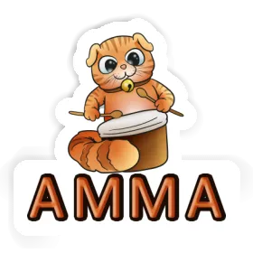 Sticker Amma Drummer Image