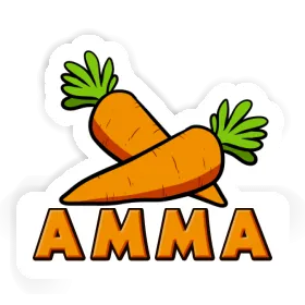 Amma Sticker Carrot Image