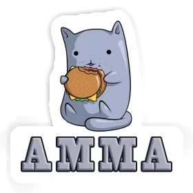 Sticker Hamburger Amma Image