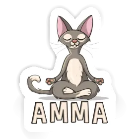 Yoga Sticker Amma Image