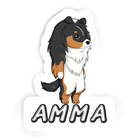 Amma Sticker Sheepdog Image