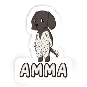 Sticker Small Munsterlander Amma Image