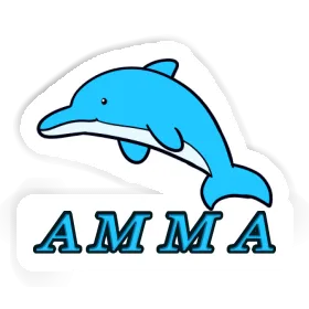 Sticker Dolphin Amma Image