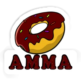 Amma Sticker Donut Image