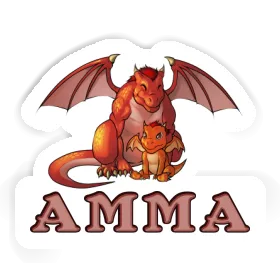 Sticker Amma Dragon Image