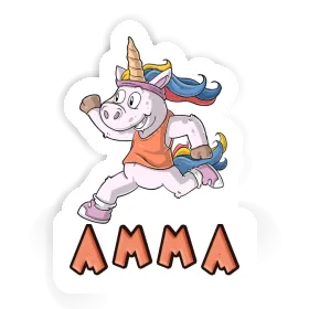 Sticker Runner Amma Image