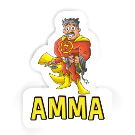 Sticker Amma Electrician Image