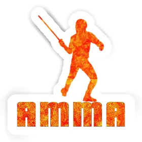 Sticker Fencer Amma Image