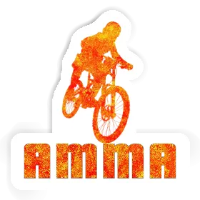 Sticker Amma Freeride Biker Image