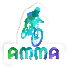 Freeride Biker Sticker Amma Image