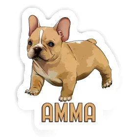 Amma Sticker Frenchie Image