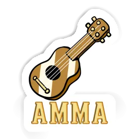 Sticker Guitar Amma Image