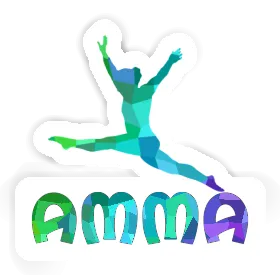 Amma Sticker Gymnast Image