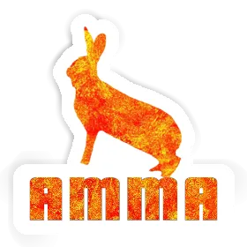 Amma Sticker Rabbit Image