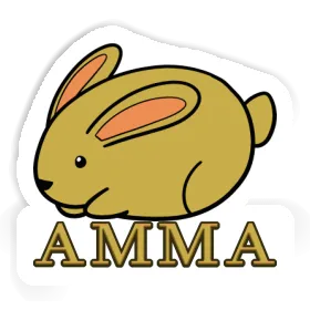 Sticker Rabbit Amma Image