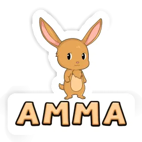 Sticker Amma Hare Image