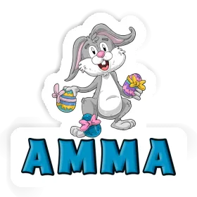 Easter Bunny Sticker Amma Image