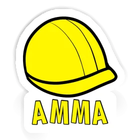 Sticker Amma Helmet Image