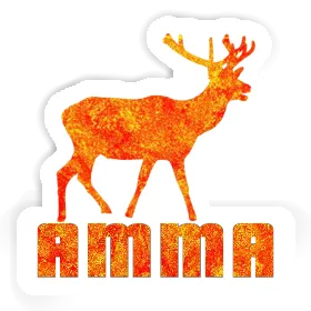 Sticker Deer Amma Image