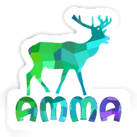 Deer Sticker Amma Image