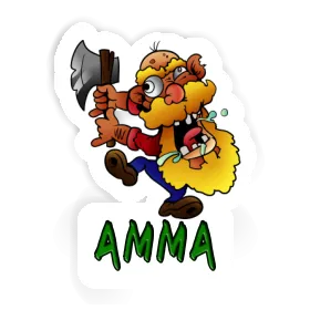 Sticker Amma Lumberjack Image