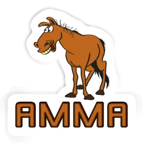 Amma Sticker Horse Image